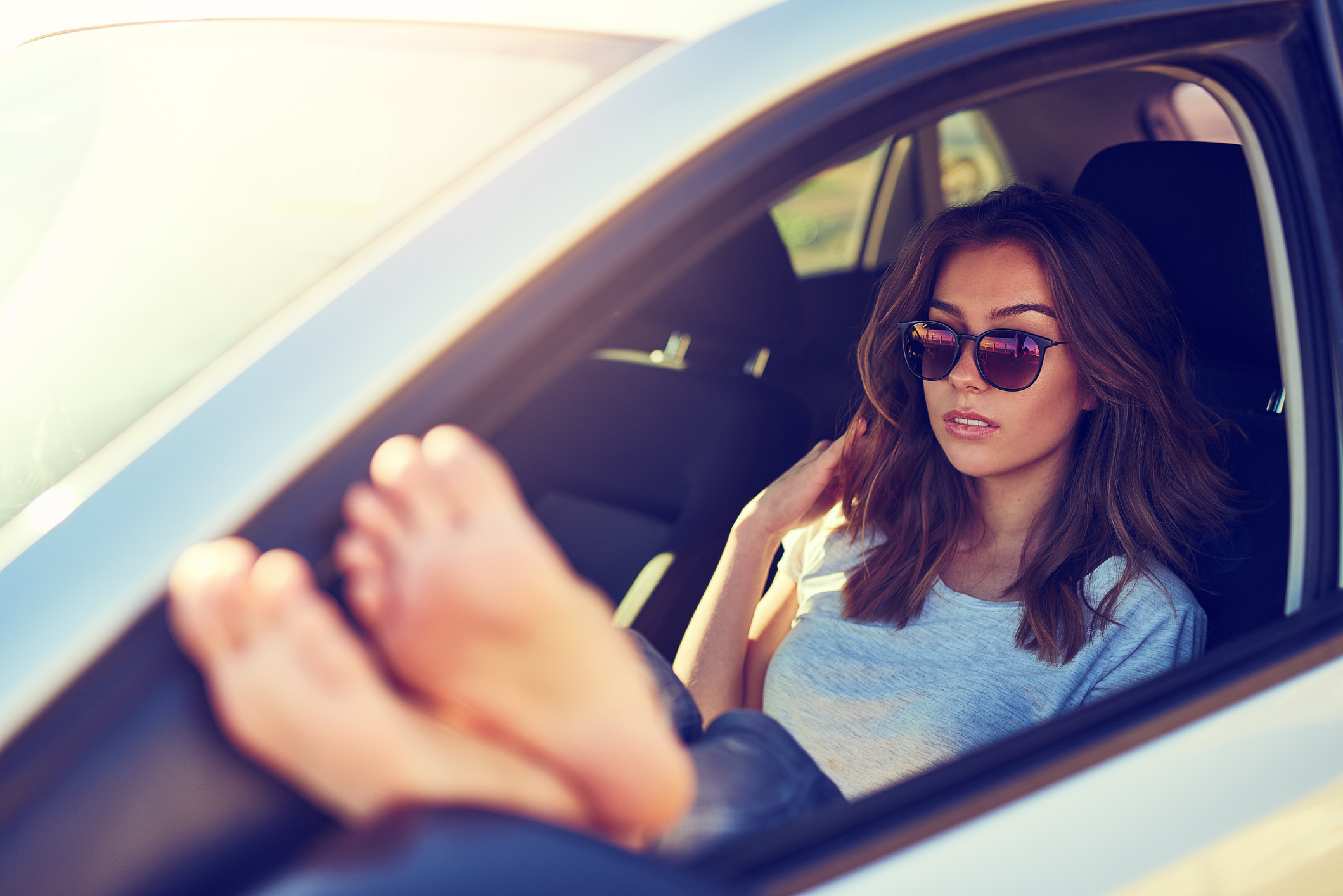 Is It Legal to Drive Barefoot in Oklahoma City?
